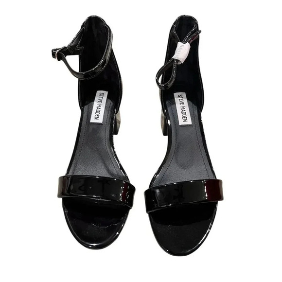 Steve Madden Women's Irenee Black Slingback Sandal Size 6.5 Casual - Picture 4 of 11